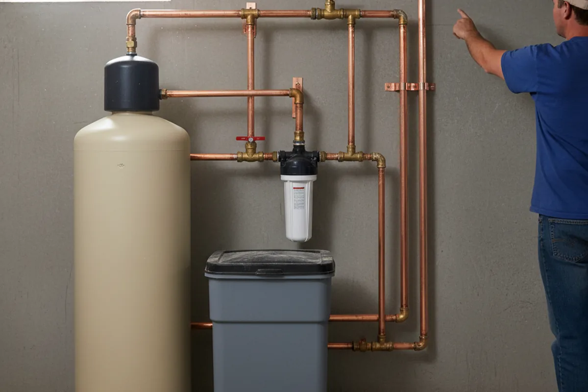 Whole-house water treatment system installed in Queen Anne